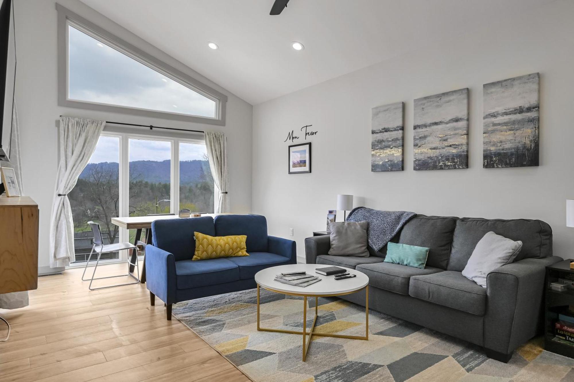 Villa Mon Tresor, Modern Mountain Views With Deck Weaverville Exterior foto