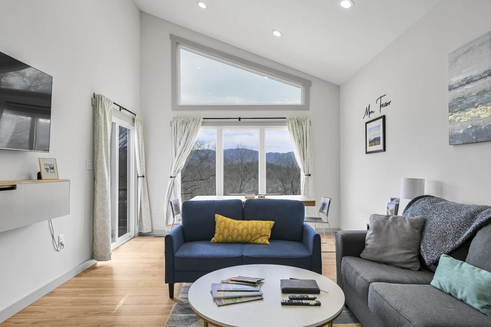 Villa Mon Tresor, Modern Mountain Views With Deck Weaverville Exterior foto